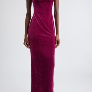 Balenciaga Velvet Gown