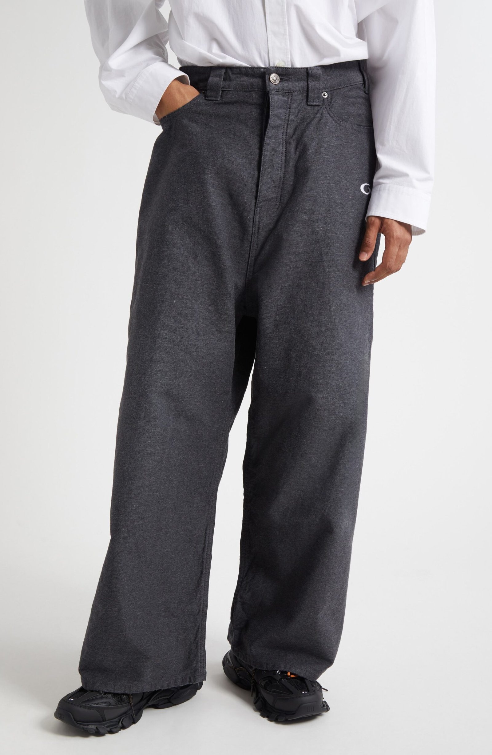 Balenciaga Trompe l'Oeil Jeans