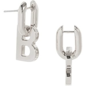 Balenciaga XS B Chain Earrings