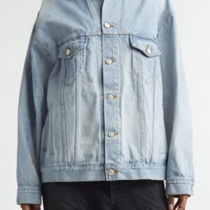 Balenciaga Regular Fit Denim Jacket
