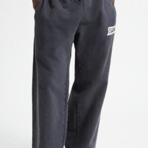 Balenciaga Masking Tape Logo Heavy Fleece Sweatpants