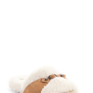 Balenciaga Furry Faux Fur Slide Sandal (Women)