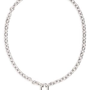 Balenciaga BB Padlock Necklace