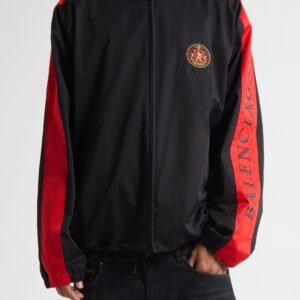 Balenciaga Embroidered Crest Track Jacket