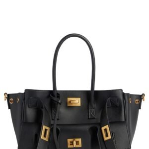 Balenciaga Mini Bel Air Leather Tote