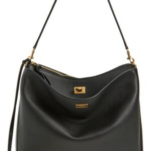 Balenciaga Medium Rodeo Leather Hobo Bag