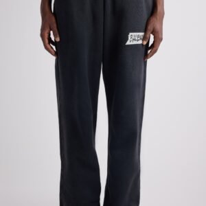 Balenciaga Masking Tape Logo Heavy Fleece Sweatpants