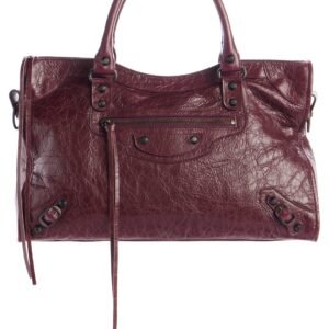 Balenciaga Medium Le City Leather Satchel