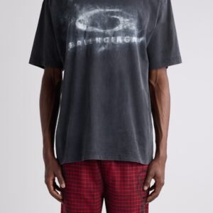 Balenciaga Medium Fit Loop Sports Icon Graphic T-Shirt