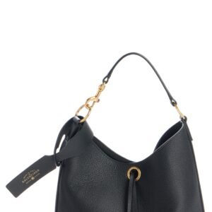 Balenciaga Small Carrie Grained Leather Hobo Bag