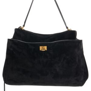 Balenciaga Medium Rodeo Suede Top Handle Bag