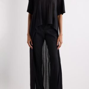 Balenciaga Crop Train T-Shirt