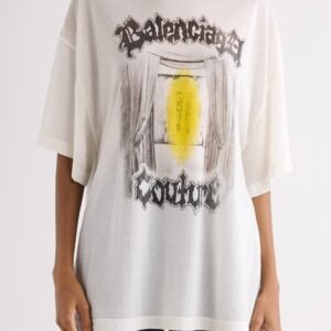 Balenciaga Shaped Fit Salon de Couture Graphic T-Shirt