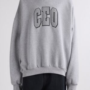 Balenciaga Shirt Collar Graphic Sweatshirt