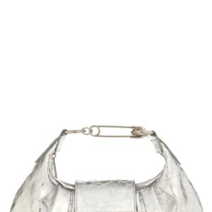 Balenciaga Small Pamela Crinkled Metallic Leather Shoulder Bag
