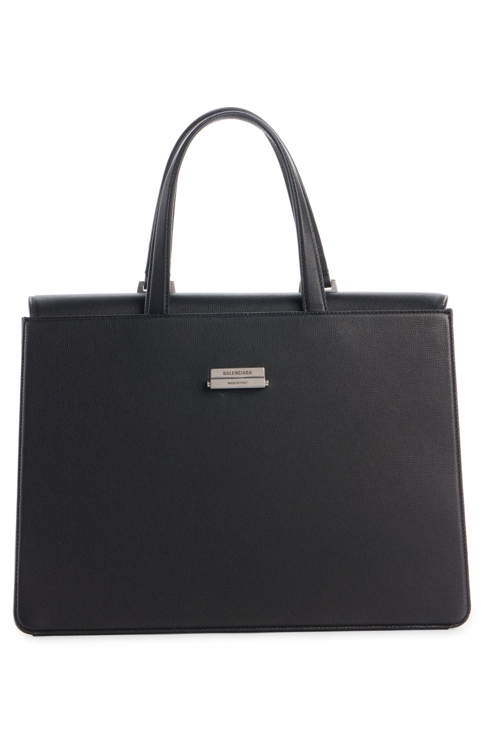 Balenciaga Textured Leather Briefcase - Image 3