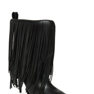 Balenciaga Avenue Fringe Pointed Toe Boot (Women)