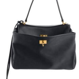 Balenciaga Mini Rodeo Leather Top Handle Bag