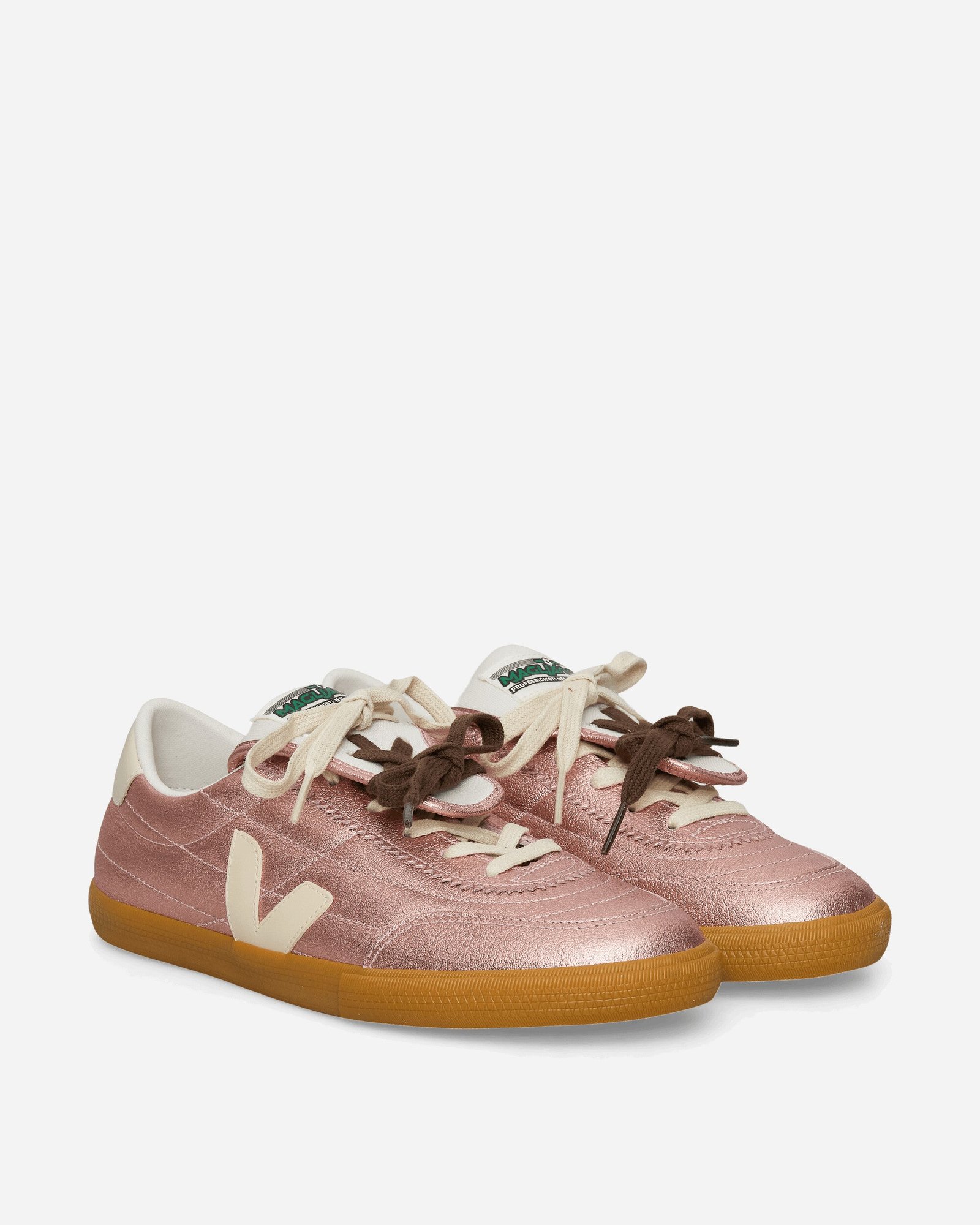 Veja Panenka Leather Sneakers Pink Nacre - Image 2