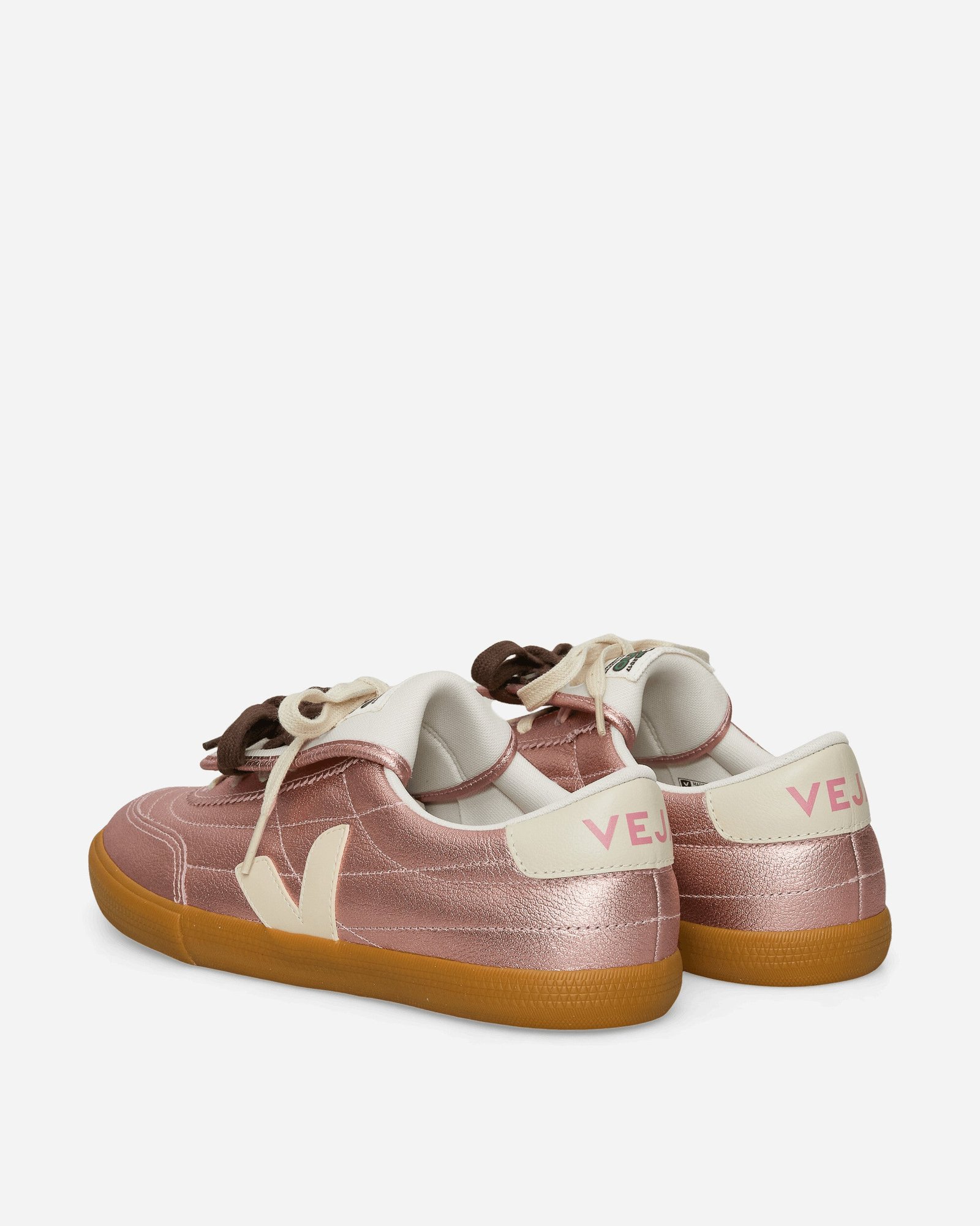 Veja Panenka Leather Sneakers Pink Nacre - Image 4