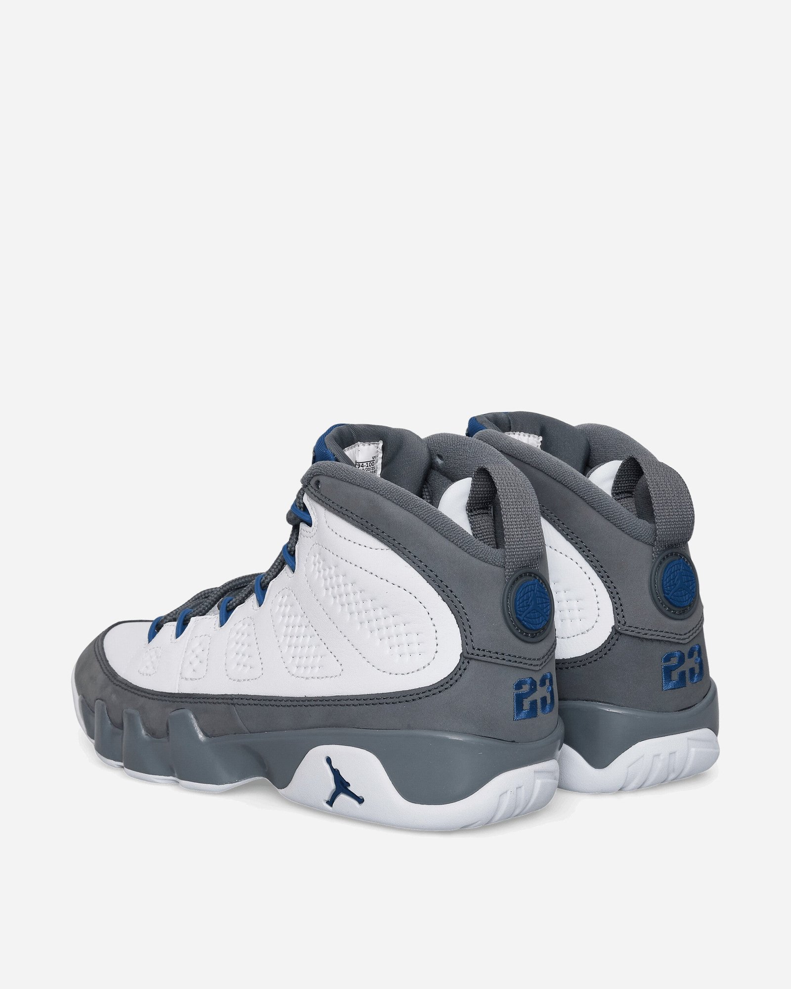 Air Jordan 9 Retro Sneakers Flint Grey / French Blue - Image 4