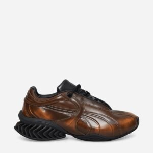 _J.L-A.L_ CELL GEO 1 Umbre Sneakers Cocoa Bean / Black