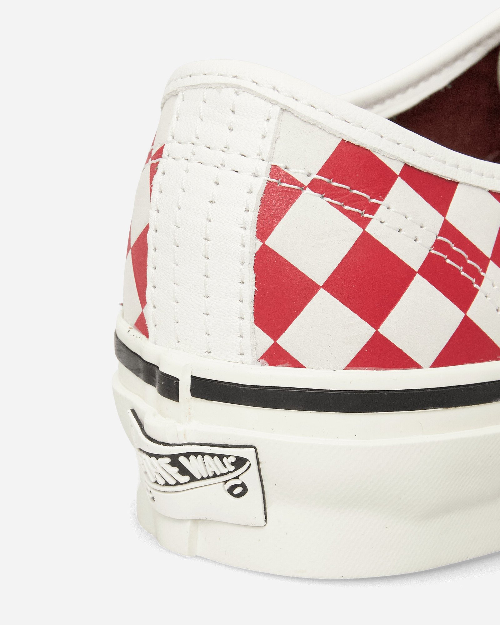 Authentic 44 Diamond Check Sneakers Red / Marshmallow - Image 6