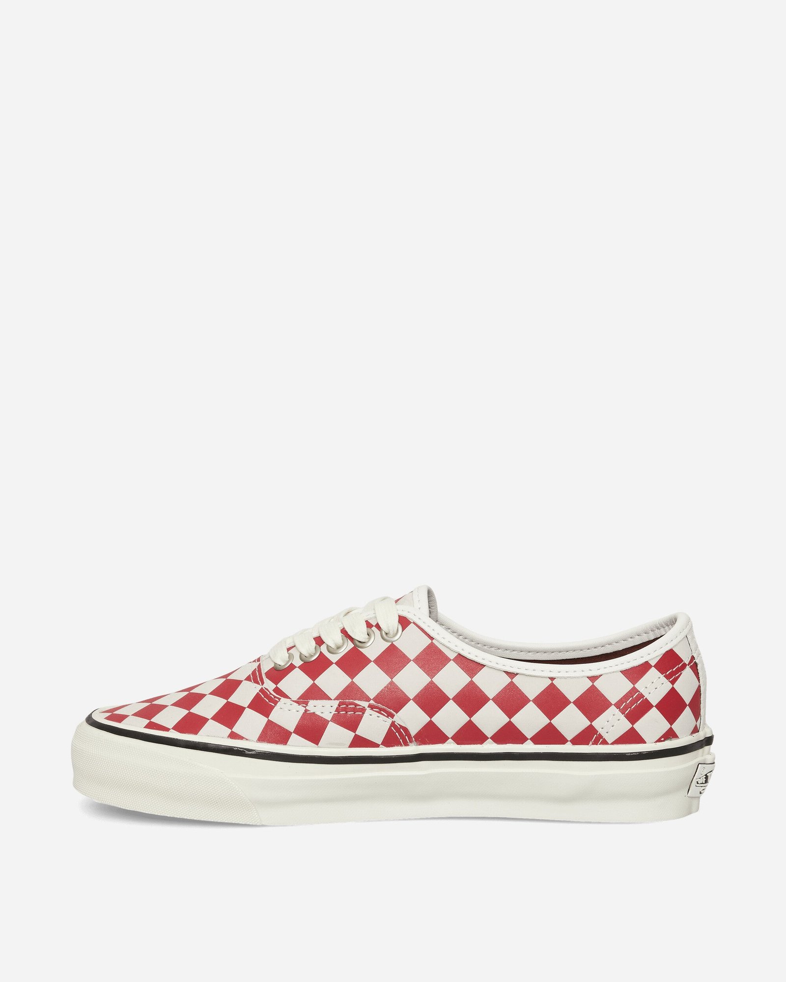 Authentic 44 Diamond Check Sneakers Red / Marshmallow - Image 3