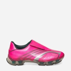 Women's F50 Walkable Sneakers Shock Pink / Bold Green / Silver Metallic