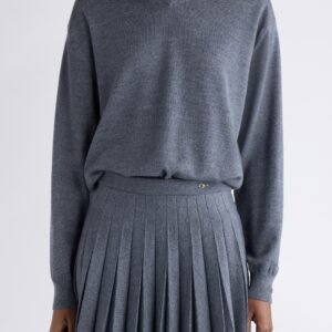 Balenciaga Wool V-Neck Sweater