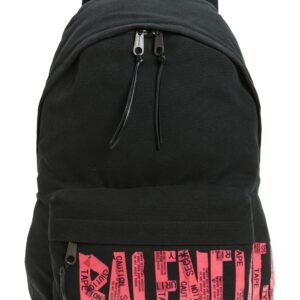 Balenciaga Tape Type Logo Canvas Backpack
