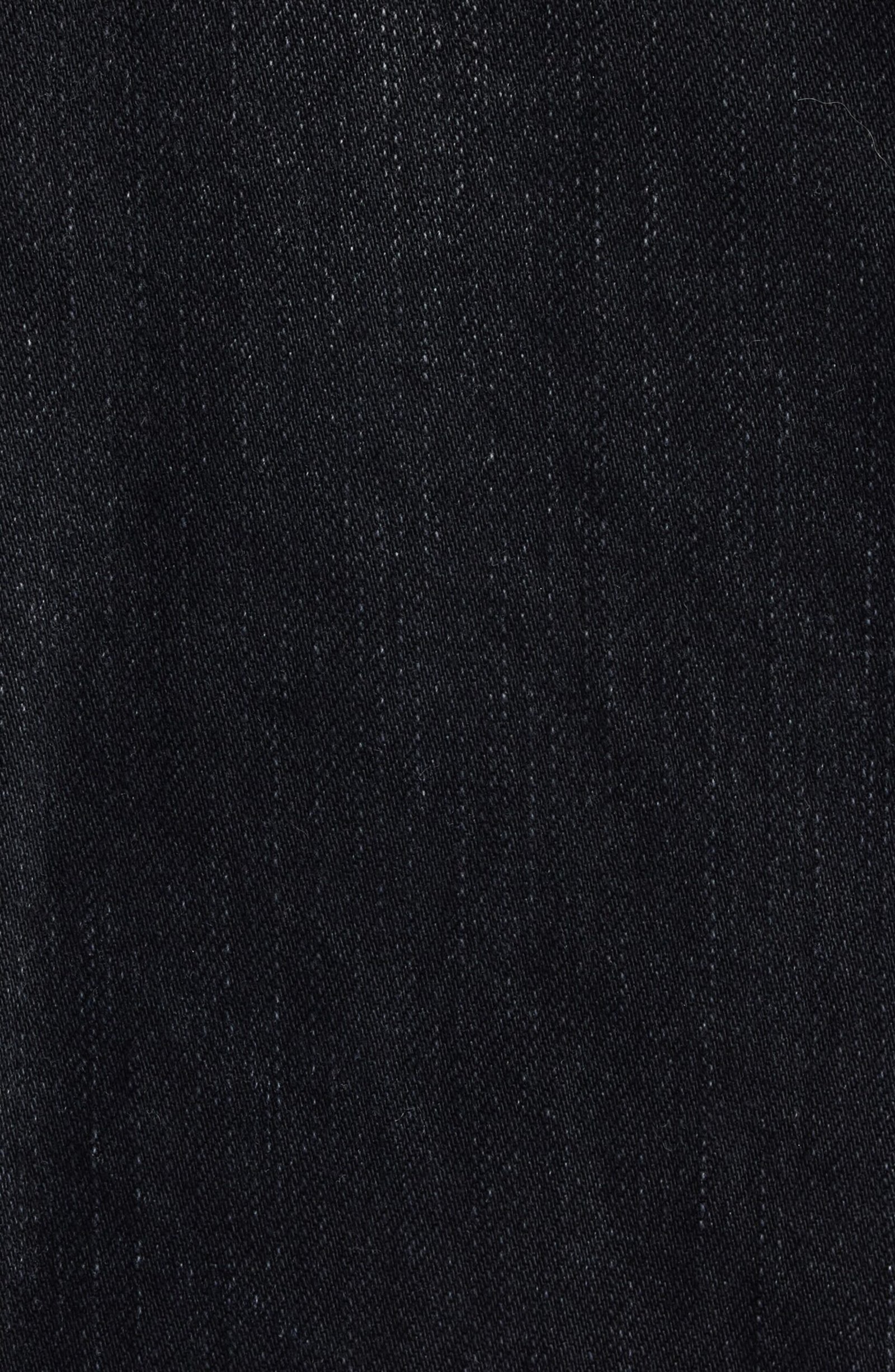 Balenciaga Hooded Distressed Denim Workwear Jacket - Image 6