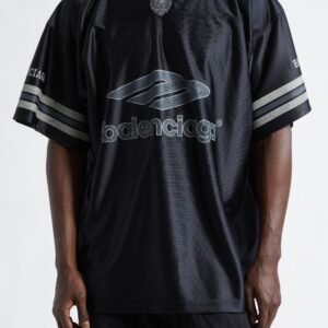 Balenciaga 3B Football Oversize V-Neck Jersey