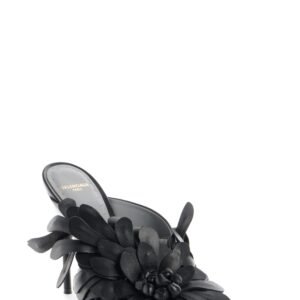 Balenciaga Duchesse Floral Petal Pointed Toe Mule (Women)