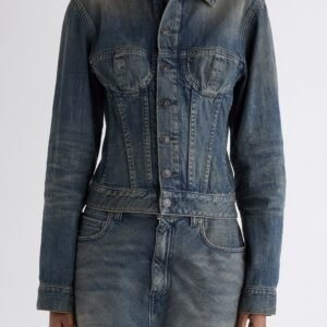 Balenciaga Denim Corset Jacket