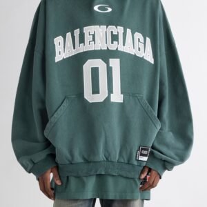 Balenciaga Oversize Cotton Hoodie