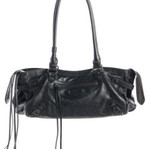 Balenciaga Le City Leather East/West Shoulder Bag