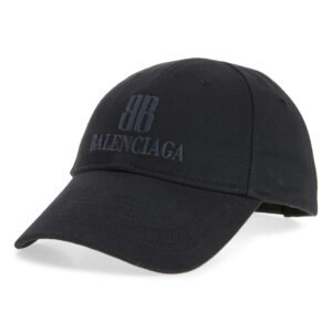 Balenciaga Nano Logo Embroidered Baseball Cap