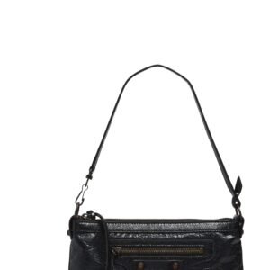 Balenciaga Le City Leather Pouch Shoulder Bag