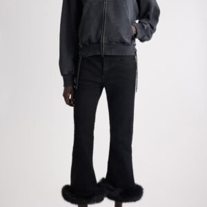 Balenciaga Loop Sports Icon Logo Lace-Up Dry Fleece Full Zip Hoodie