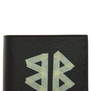 Balenciaga Signature Logo Square Fold Wallet
