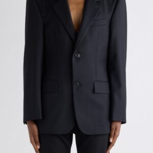 Balenciaga Tailored Wool Gabardine Jacket
