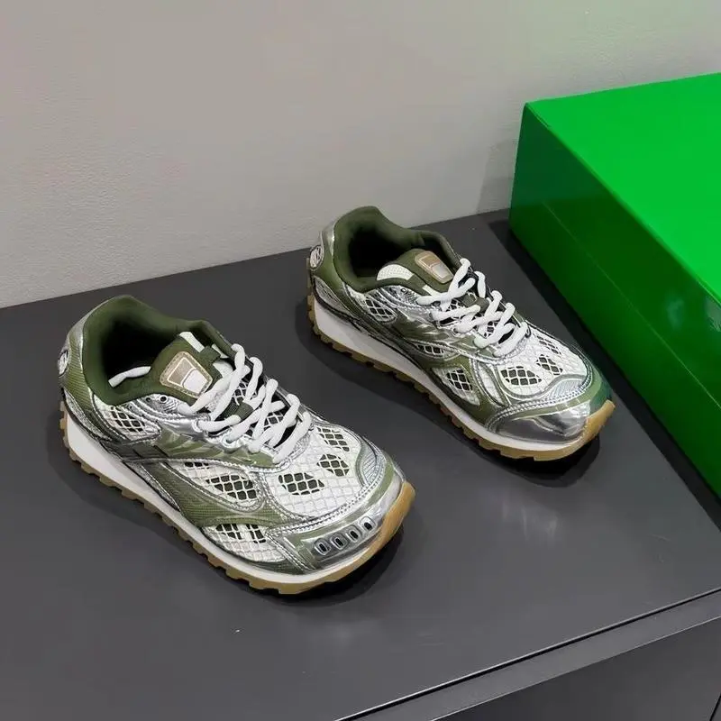 2026Men'S Retro-Inspired Casual Sneakers - Breathable Microfiber, Non-Slip Rubber Sole, Lace-Up Low Tops for Running, Walking & Daily Wear, All-Season Comfort Durable Rubber Sol For Men and Women - Image 5