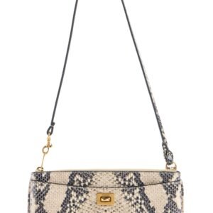 Balenciaga Rodeo Python Print Leather Bag